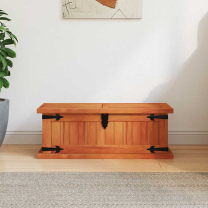 Oppbevaringskiste 60x25x22 cm heltre akasie