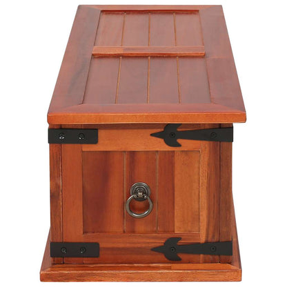Oppbevaringskiste 60x25x22 cm heltre akasie
