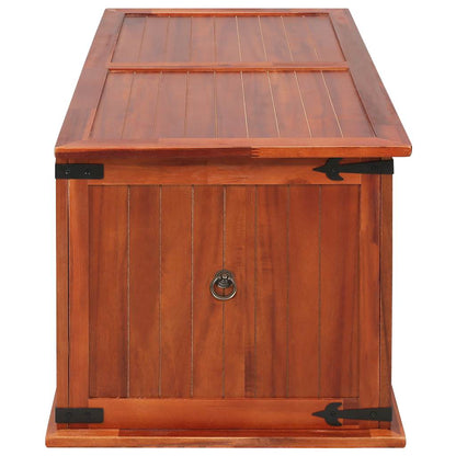 Oppbevaringskiste 79x34x32 cm heltre akasie