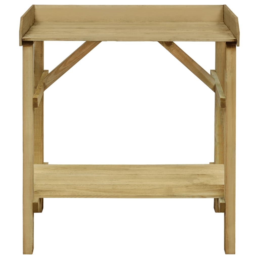 Bord for plantekasse impregnert furu 75x40x90 cm