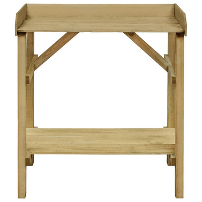 Bord for plantekasse impregnert furu 75x40x90 cm