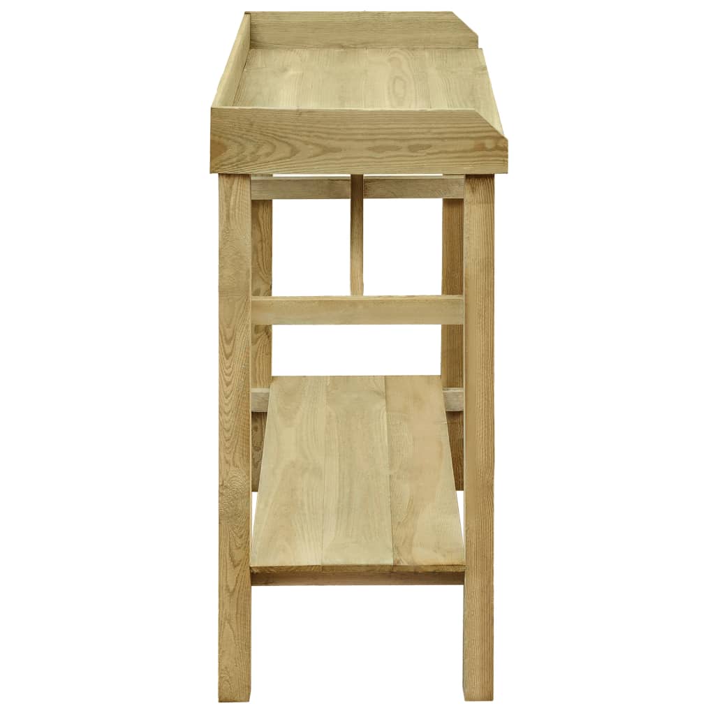 Bord for plantekasse impregnert furu 75x40x90 cm