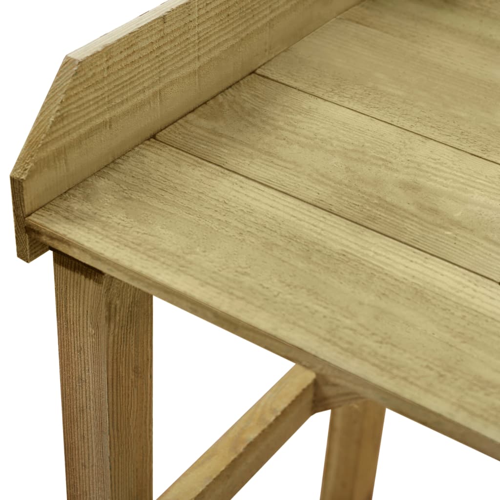 Bord for plantekasse impregnert furu 75x40x90 cm