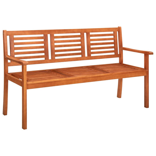 Hagebenk Tre 3-seters 150 cm heltre eukalyptus