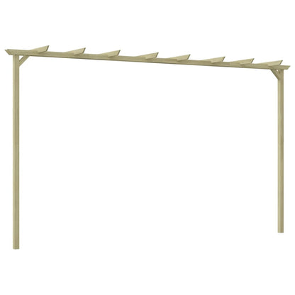 Hagepergola impregnert furu 360x200x60 cm