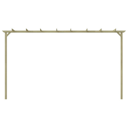 Hagepergola impregnert furu 360x200x60 cm