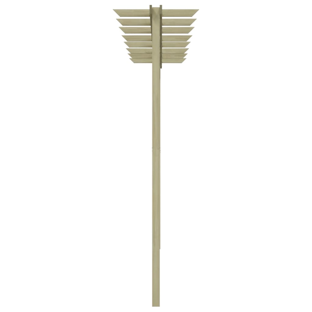 Hagepergola impregnert furu 360x200x60 cm