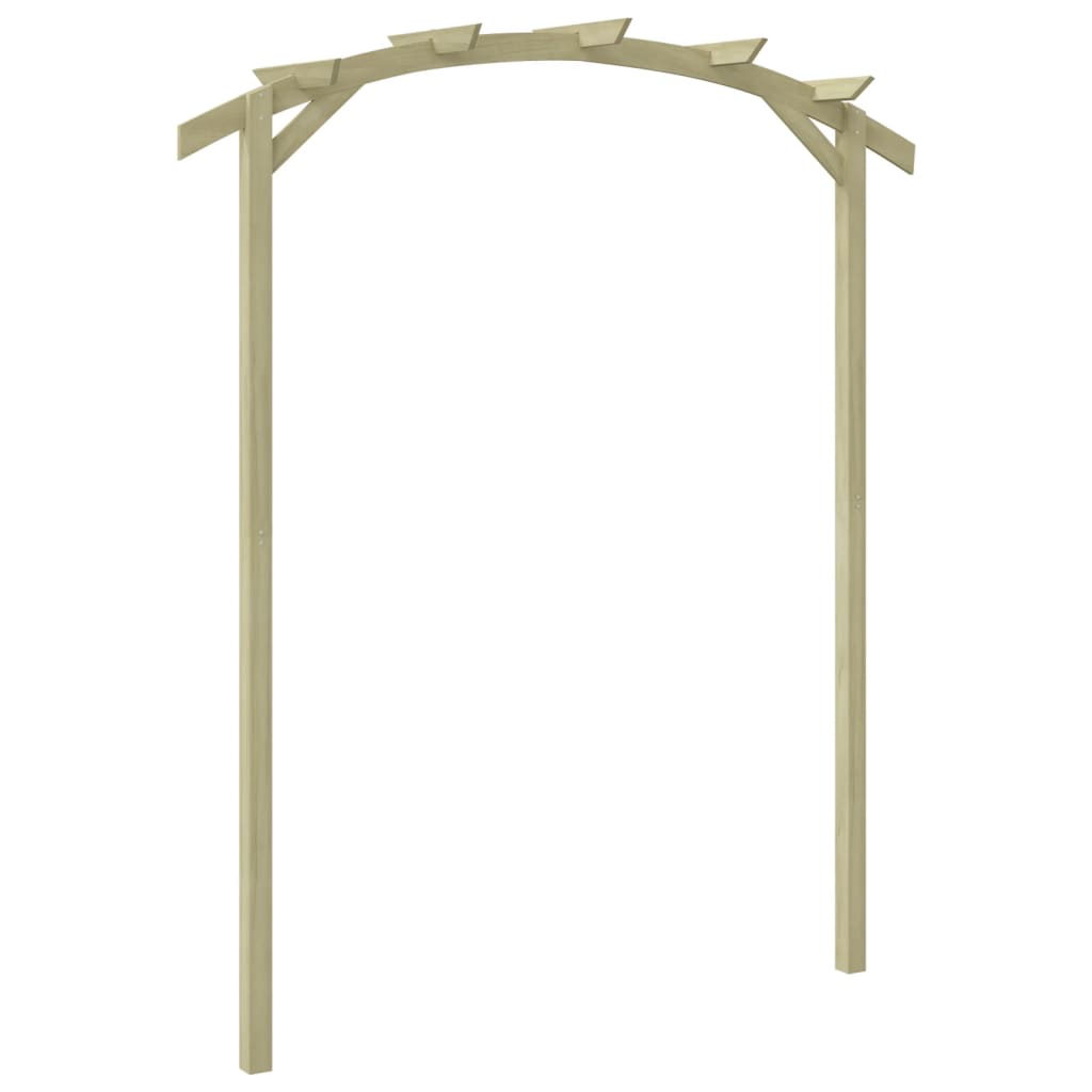Hagepergola impregnert furu 180x210x40 cm