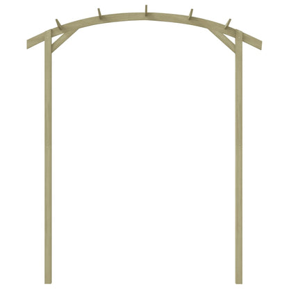 Hagepergola impregnert furu 180x210x40 cm