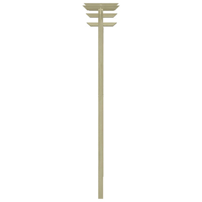 Hagepergola impregnert furu 180x210x40 cm