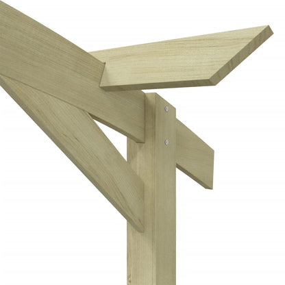 Hagepergola impregnert furu 180x210x40 cm
