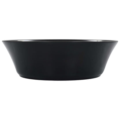 Baderomsvask 41x12,5 cm keramikk Svart