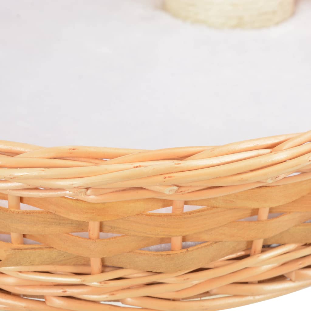 Kattemøbel Kloretre med sisalstolpe naturlig seljetre