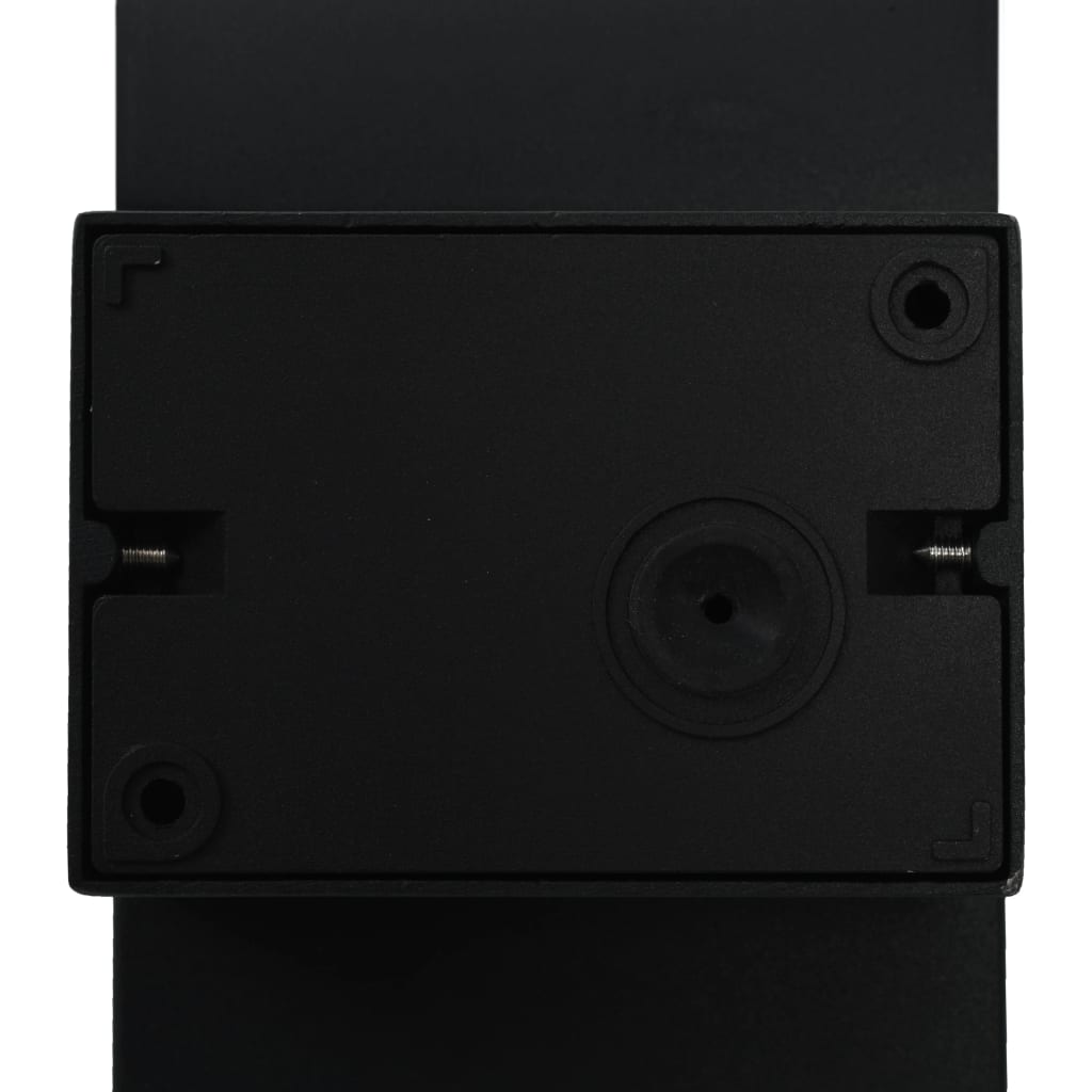 Hagebelysning Vegg El. LED vegglampe 9 W Svart oval