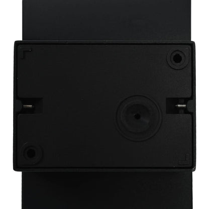 Hagebelysning Vegg El. LED vegglampe 9 W Svart oval