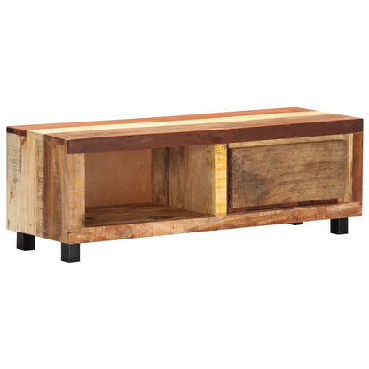 TV-Møbel Tre TV-benk gjenvunnet heltre 100x30x33 cm