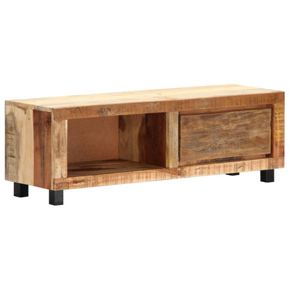 TV-Møbel Tre TV-benk gjenvunnet heltre 100x30x33 cm
