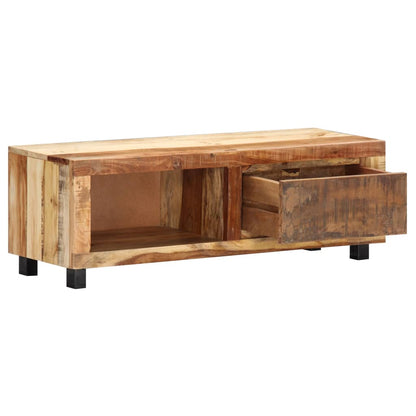 TV-Møbel Tre TV-benk gjenvunnet heltre 100x30x33 cm