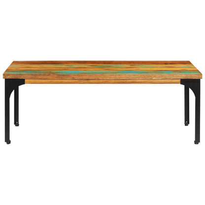 Salongbord Sofabord Tre Gjenvunnet Heltre 100x60x35 cm