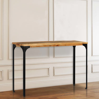 Avlastningsbord Konsollbord Tre 120x35x76 cm gjenvunnet heltre