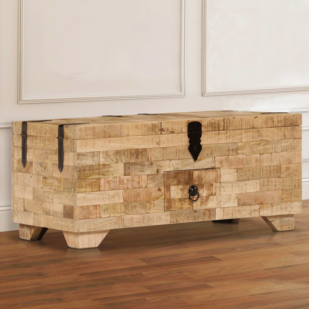 Salongbord Sofabord Tre Heltre Mango 80x40x35 cm