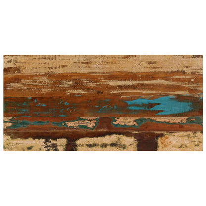 Salongbord Sofabord Tre Gjenvunnet Heltre 100x50x35 cm