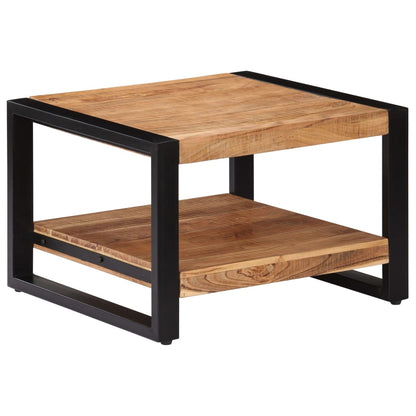 Salongbord Sofabord Tre heltre akasie 60x60x40 cm