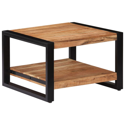 Salongbord Sofabord Tre heltre akasie 60x60x40 cm