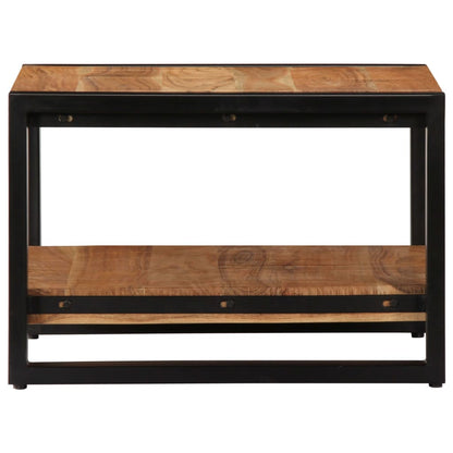 Salongbord Sofabord Tre heltre akasie 60x60x40 cm