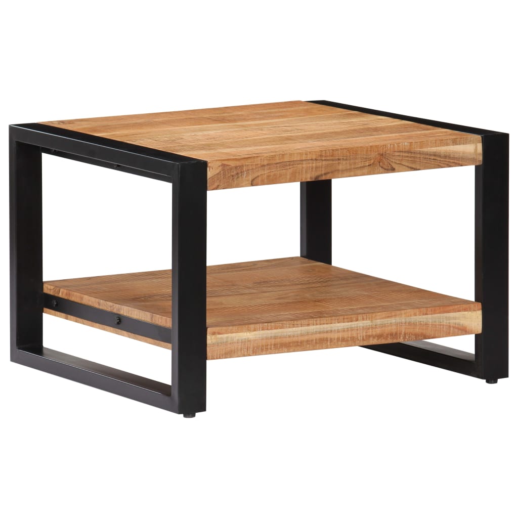 Salongbord Sofabord Tre heltre akasie 60x60x40 cm