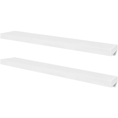 Vegghylle Hvit 4 stk 100 cm