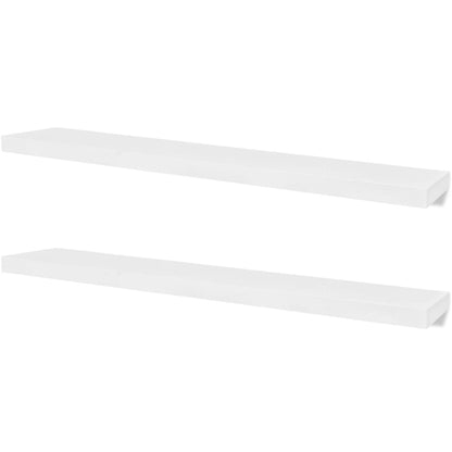 Vegghylle Hvit 4 stk 120 cm