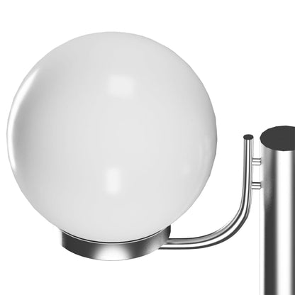 Hagebelysning Lyktstolpe 2 lamper 220 cm