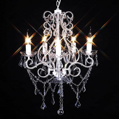 Taklampe Lysekrone med 2800 krystaller E14