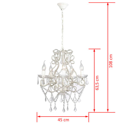Taklampe Lysekrone med 2800 krystaller E14