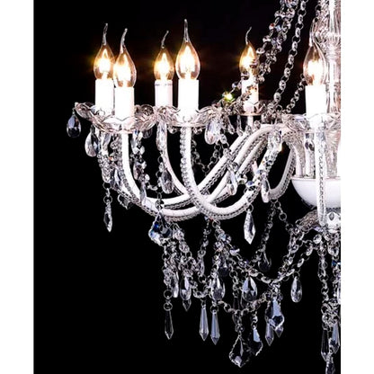 Taklampe Lysekrone med 1600 krystaller
