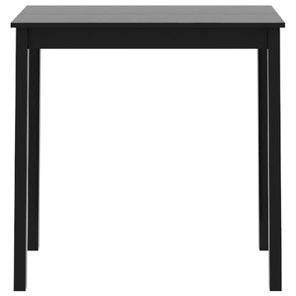 Barbord MDF svart 115x55x107 cm
