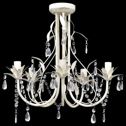 Taklampe Lysekrone elegant 5 lyspærer