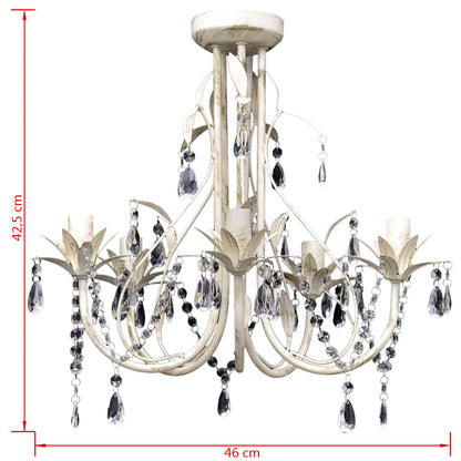 Taklampe Lysekrone elegant 5 lyspærer