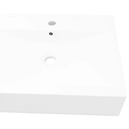 Baderomsvask Luksus keramisk 60x46cm Hvit