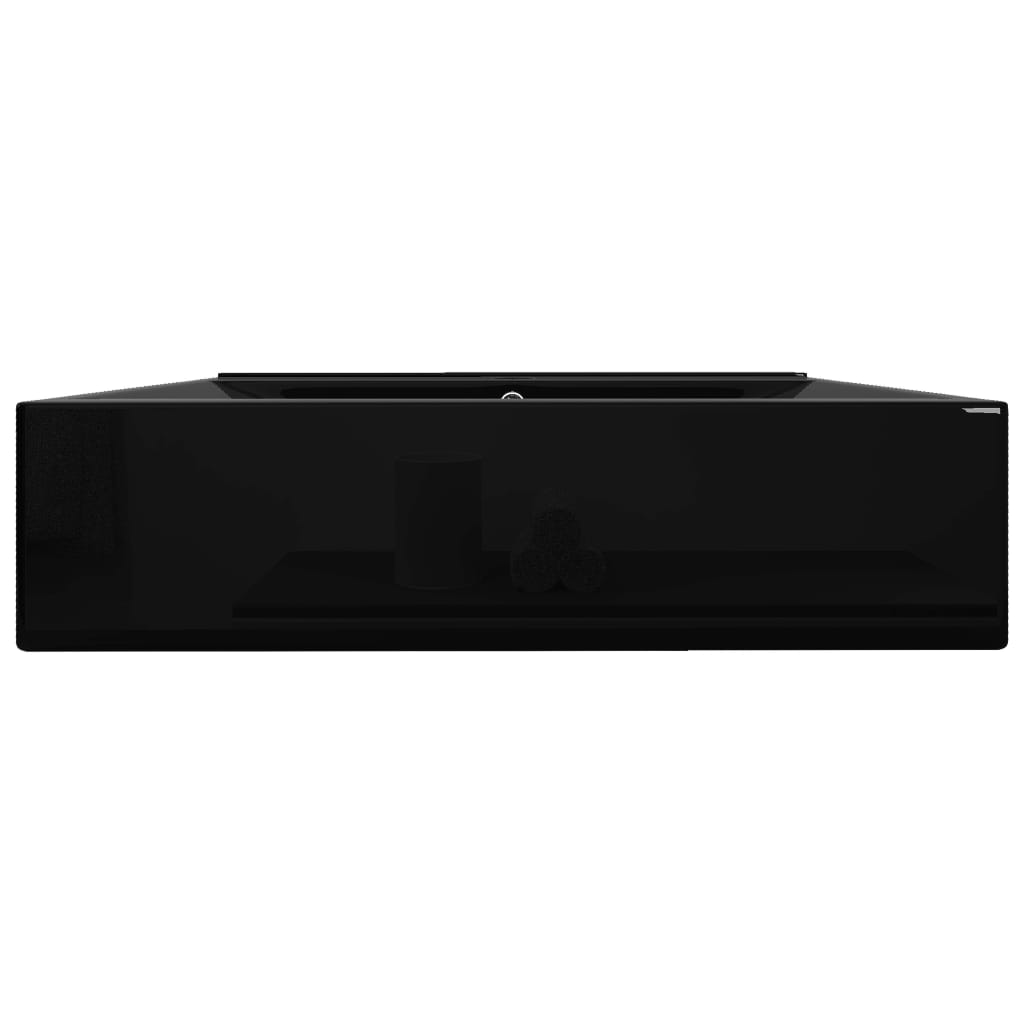 Baderomsvask Luksus keramisk 60x46cm Svart