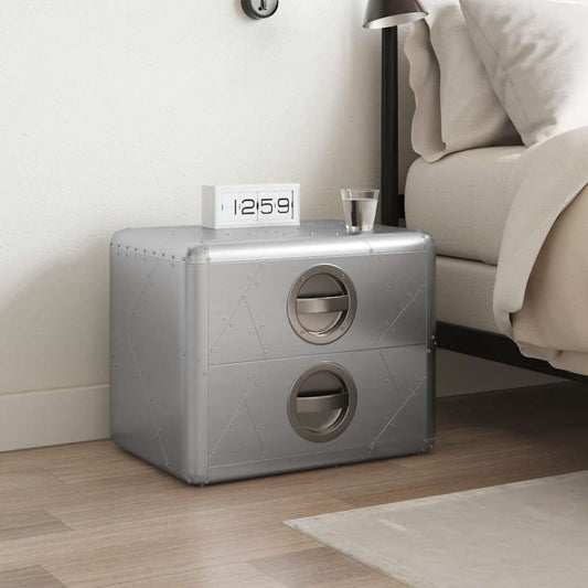 Skjenk DIV. Flygerskjenk med 2 skuffer gammeldags luftfartsstil