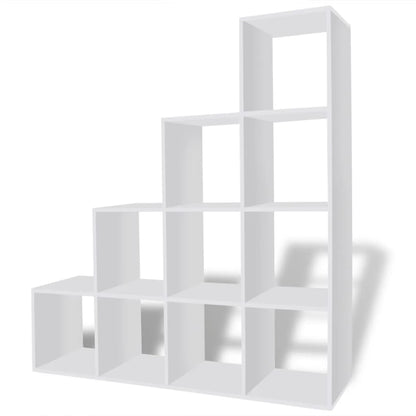 Bokhylle Hvit 142 cm
