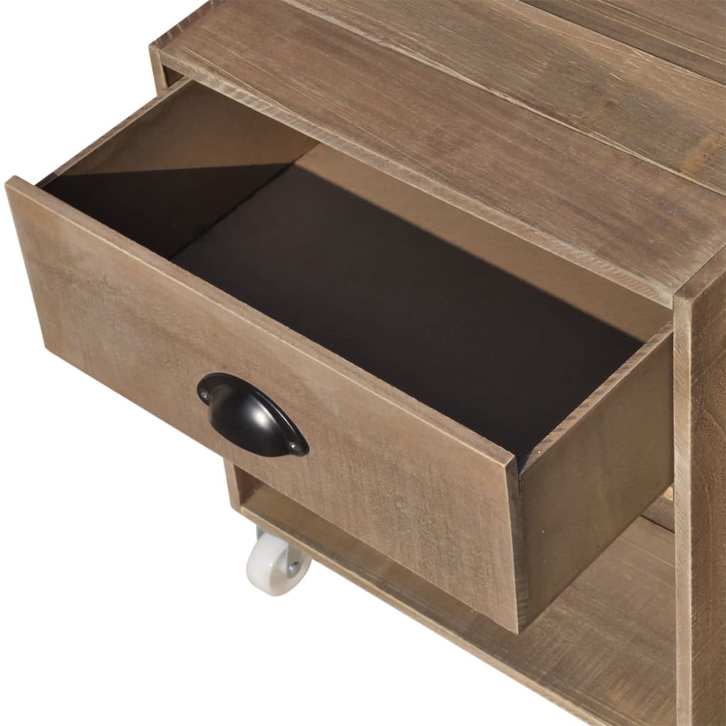 Nattbord Sengbord Brun