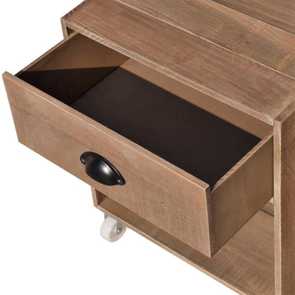 Nattbord Sengbord Brun