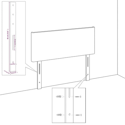 TV-Møbel Høyglans Hvit TV-benk 120x40,5x35 cm