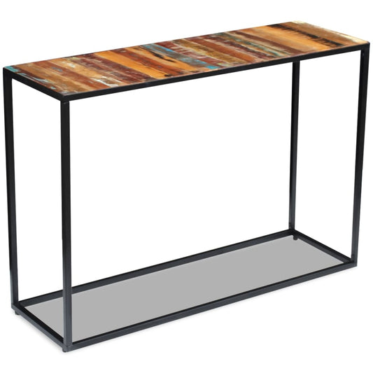 Avlastningsbord Konsollbord Tre gjenvunnet heltre 110x35x76 cm
