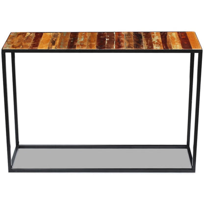 Avlastningsbord Konsollbord Tre gjenvunnet heltre 110x35x76 cm