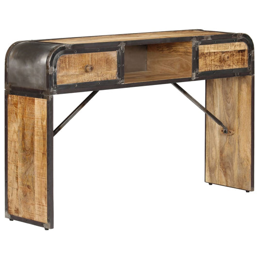 Avlastningsbord Konsollbord Tre 120x30x75 cm heltre mango
