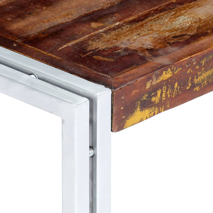 Salongbord Sofabord Tre Gjenvunnet Heltre 120x60x35 cm